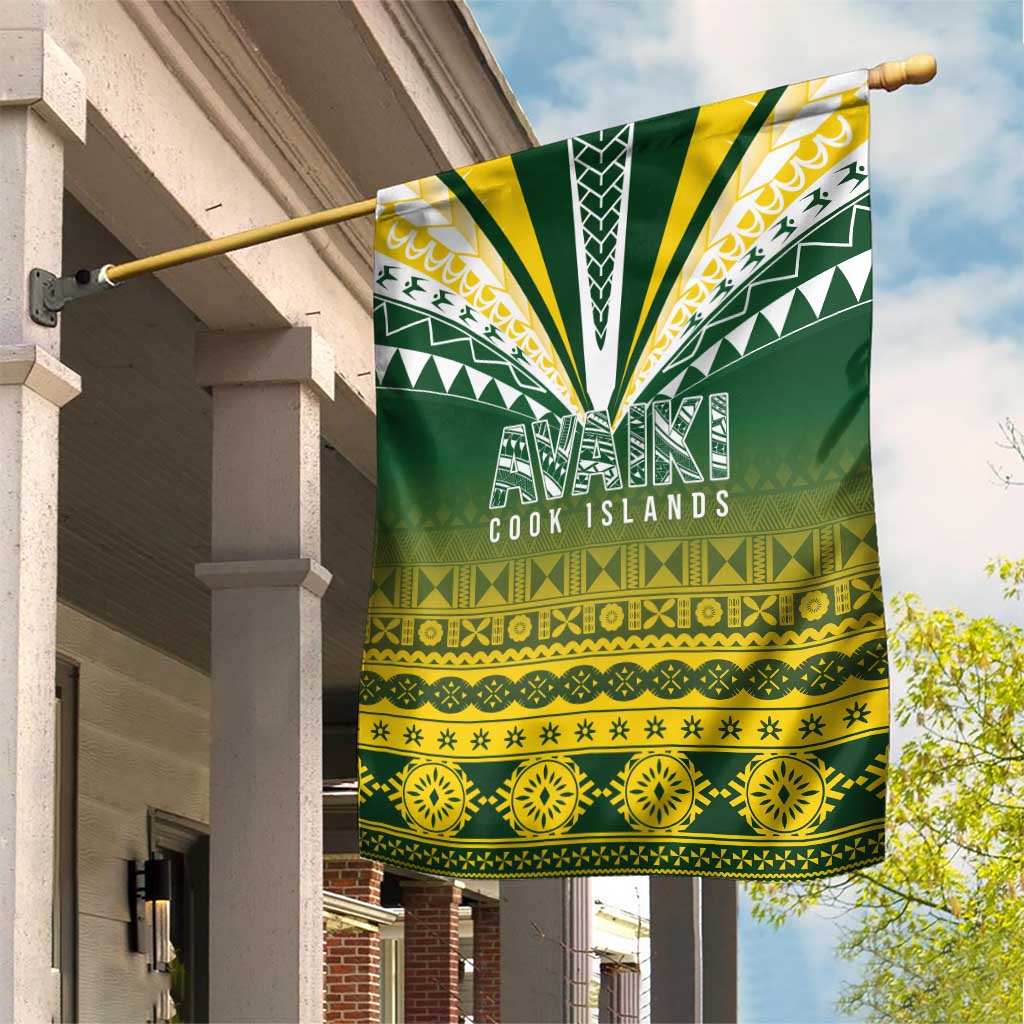 Cook Islands Rugby Garden Flag Kuki Avaiki - Polynesian Pride