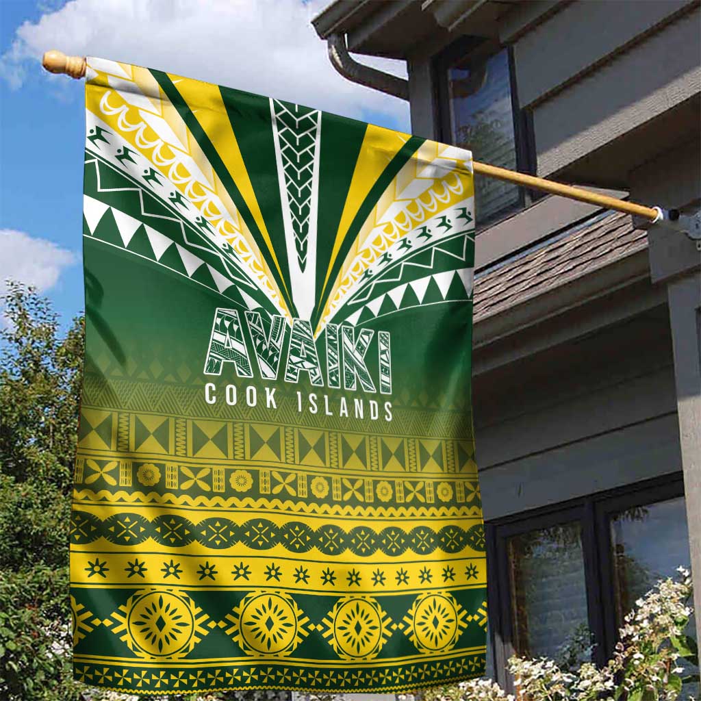 Cook Islands Rugby Garden Flag Kuki Avaiki - Polynesian Pride