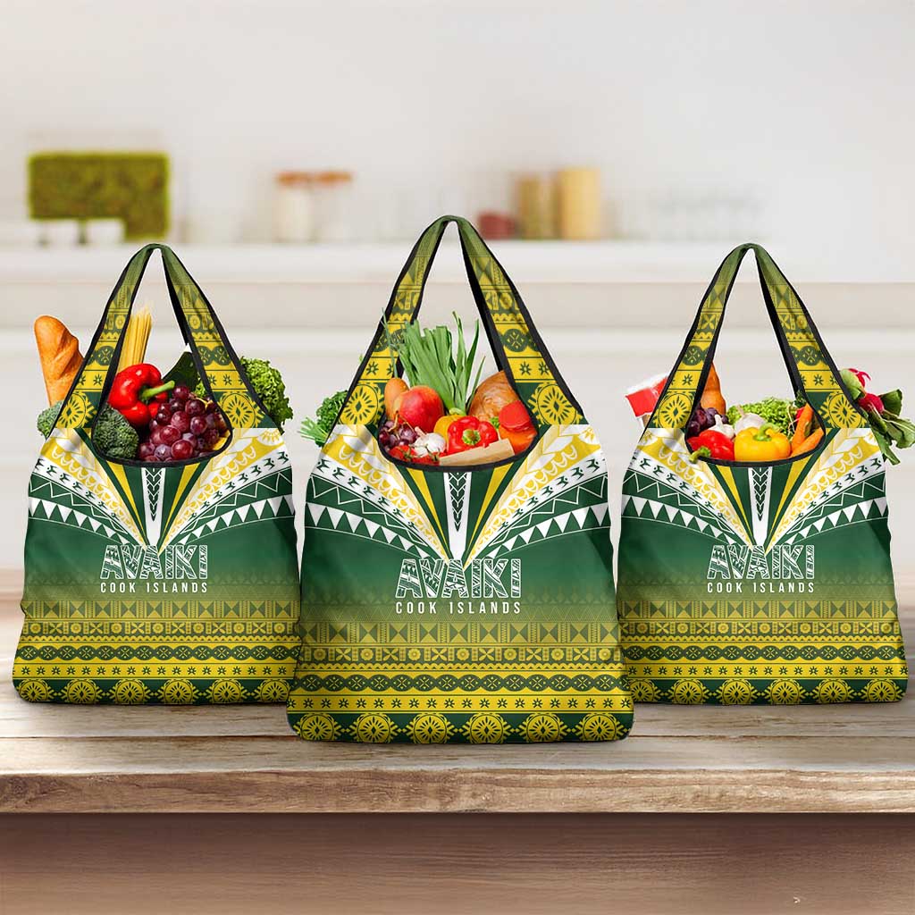 Cook Islands Rugby Grocery Bag Kuki Avaiki - Polynesian Pride