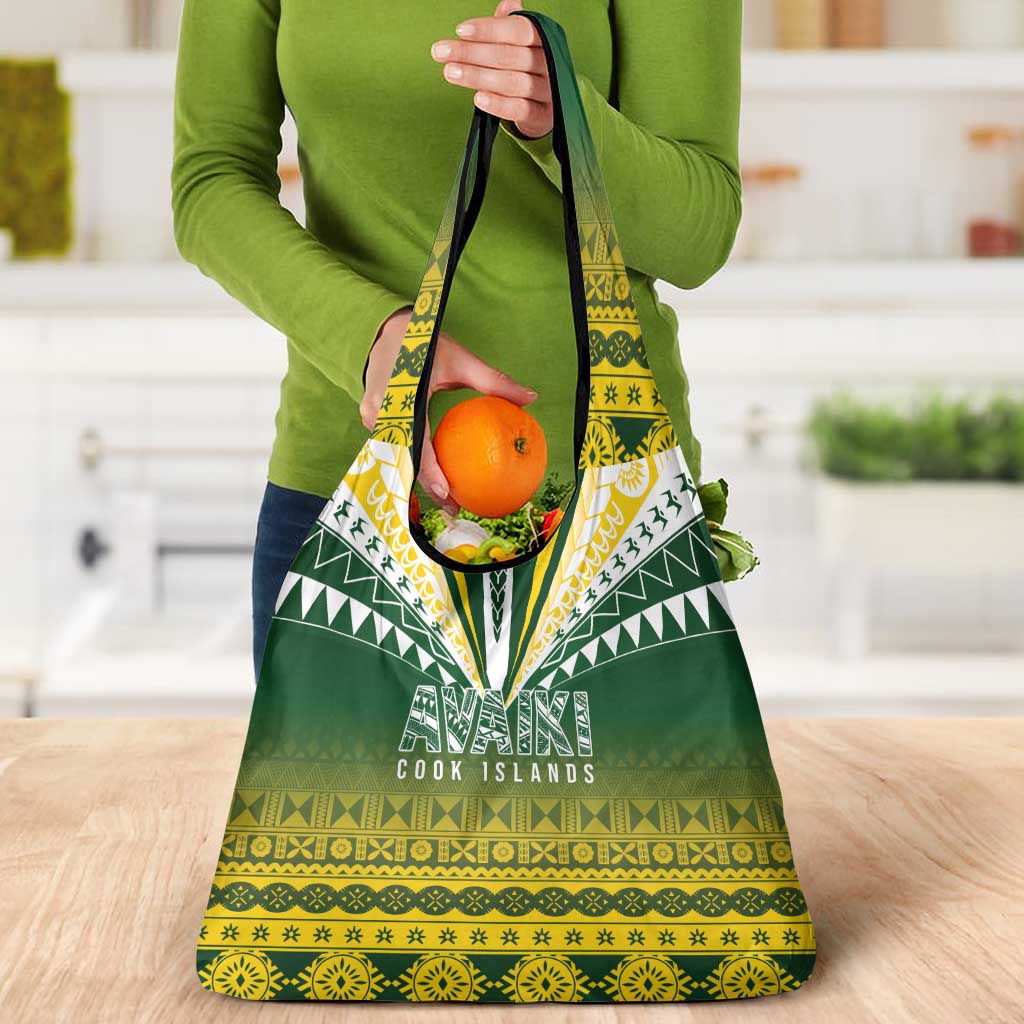 Cook Islands Rugby Grocery Bag Kuki Avaiki - Polynesian Pride