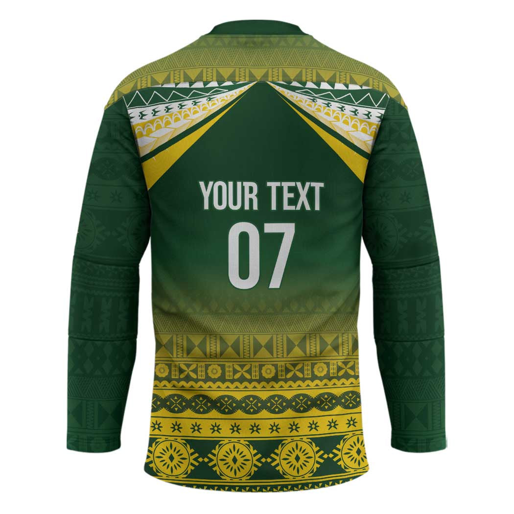 Cook Islands Rugby Custom Hockey Jersey Kuki Avaiki - Polynesian Pride