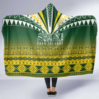 Cook Islands Rugby Hooded Blanket Kuki Avaiki - Polynesian Pride