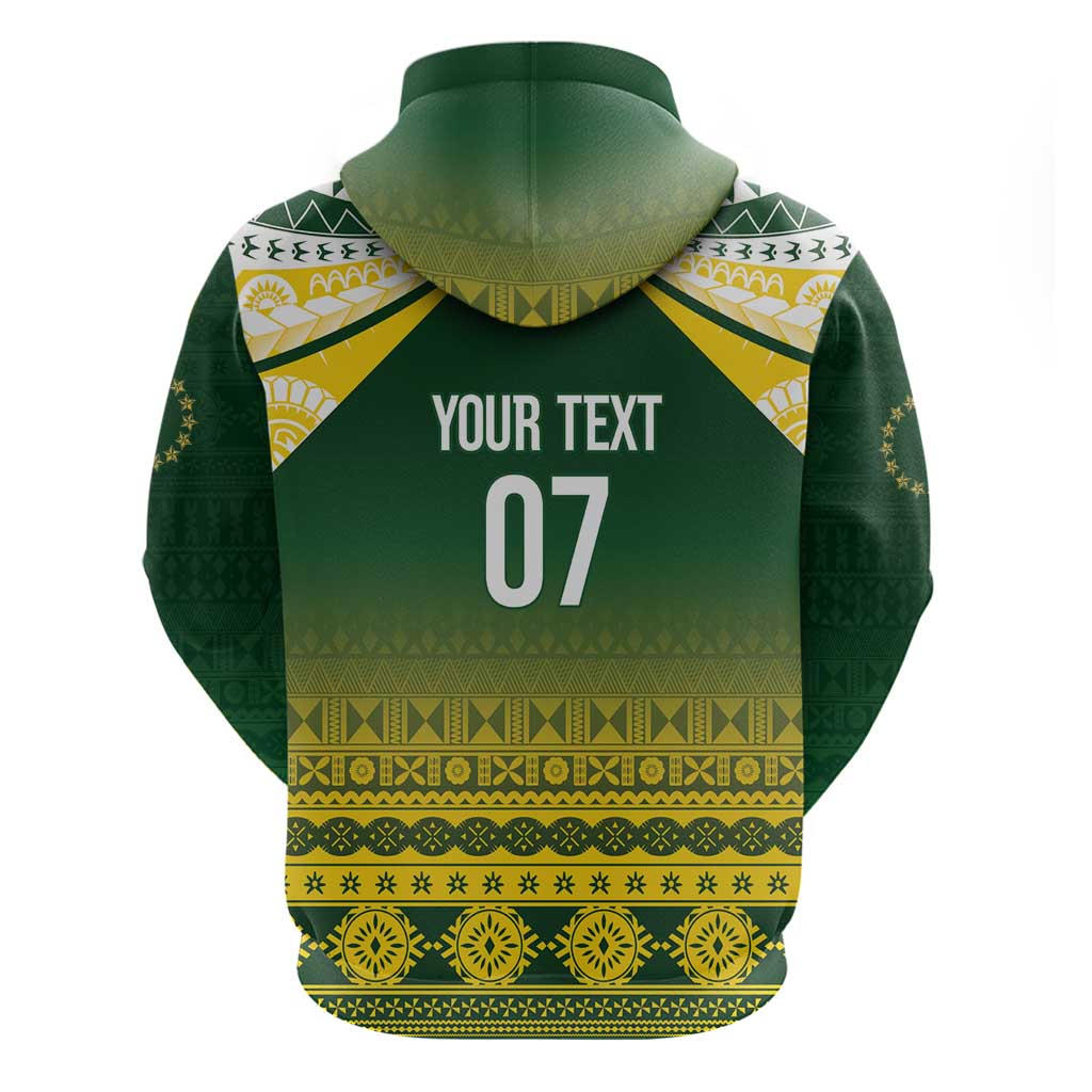 Cook Islands Rugby Custom Hoodie Kuki Avaiki - Polynesian Pride