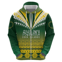 Cook Islands Rugby Custom Hoodie Kuki Avaiki - Polynesian Pride