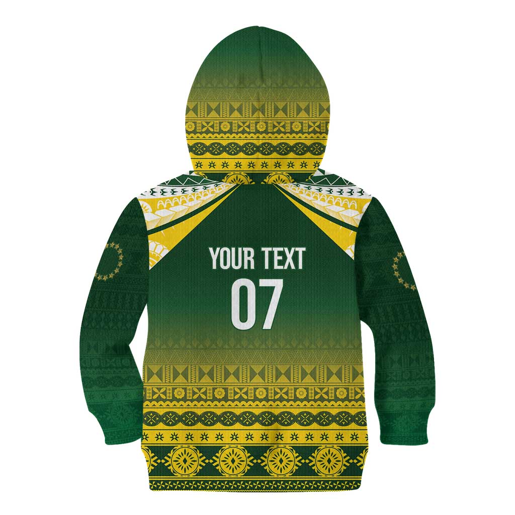 Cook Islands Rugby Custom Kid Hoodie Kuki Avaiki LT7 - Polynesian Pride