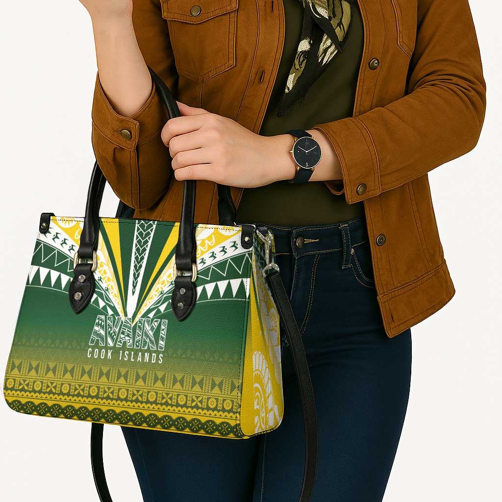 Cook Islands Rugby Leather Bag Kuki Avaiki - Polynesian Pride