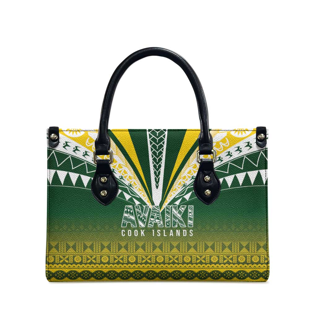 Cook Islands Rugby Leather Bag Kuki Avaiki - Polynesian Pride