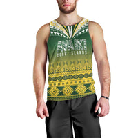 Cook Islands Rugby Custom Men Tank Top Kuki Avaiki LT7 - Polynesian Pride