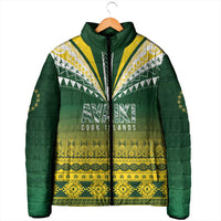 Cook Islands Rugby Custom Padded Jacket Kuki Avaiki - Polynesian Pride