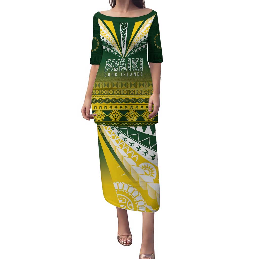 Cook Islands Rugby Custom Puletasi Kuki Avaiki - Polynesian Pride