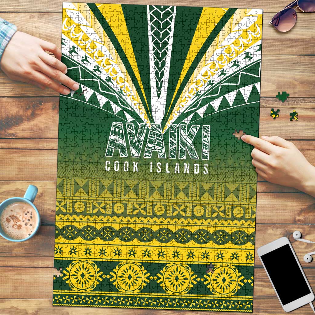 Cook Islands Rugby Puzzle Kuki Avaiki - Polynesian Pride