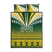 Cook Islands Rugby Quilt Bed Set Kuki Avaiki - Polynesian Pride