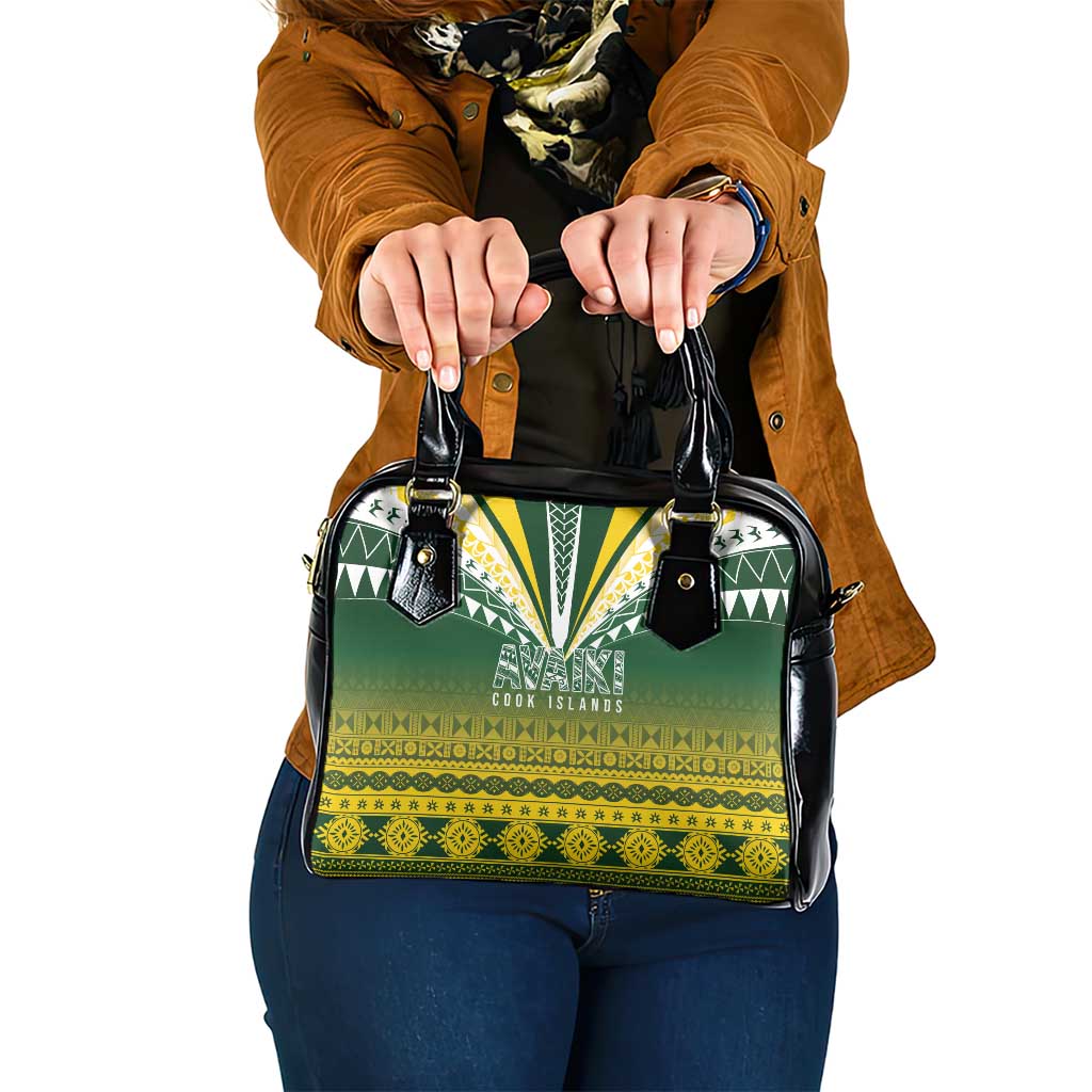 Cook Islands Rugby Shoulder Handbag Kuki Avaiki - Polynesian Pride