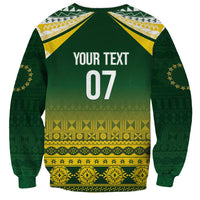 Cook Islands Rugby Custom Sweatshirt Kuki Avaiki LT7 - Polynesian Pride