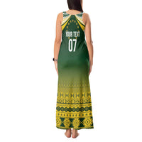 Cook Islands Rugby Custom Tank Maxi Dress Kuki Avaiki LT7 - Polynesian Pride
