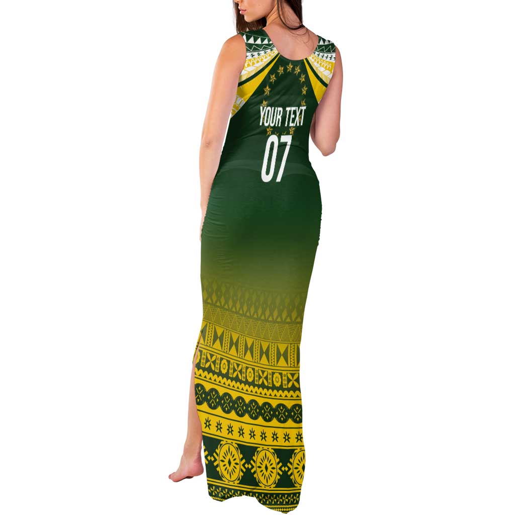 Cook Islands Rugby Custom Tank Maxi Dress Kuki Avaiki LT7 - Polynesian Pride