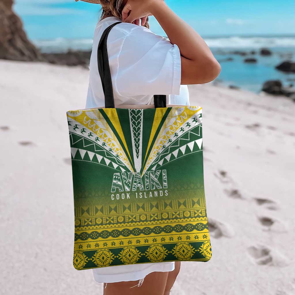 Cook Islands Rugby Tote Bag Kuki Avaiki - Polynesian Pride