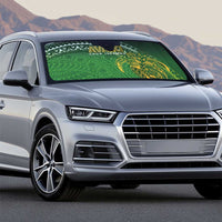 Cook Islands Rugby Kuki Avaiki Auto Sun Shade Tribal Turtle - Polynesian Pride