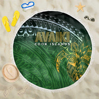Cook Islands Rugby Kuki Avaiki Beach Blanket Tribal Turtle - Polynesian Pride
