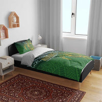 Cook Islands Rugby Kuki Avaiki Bedding Set Tribal Turtle LT7 - Polynesian Pride