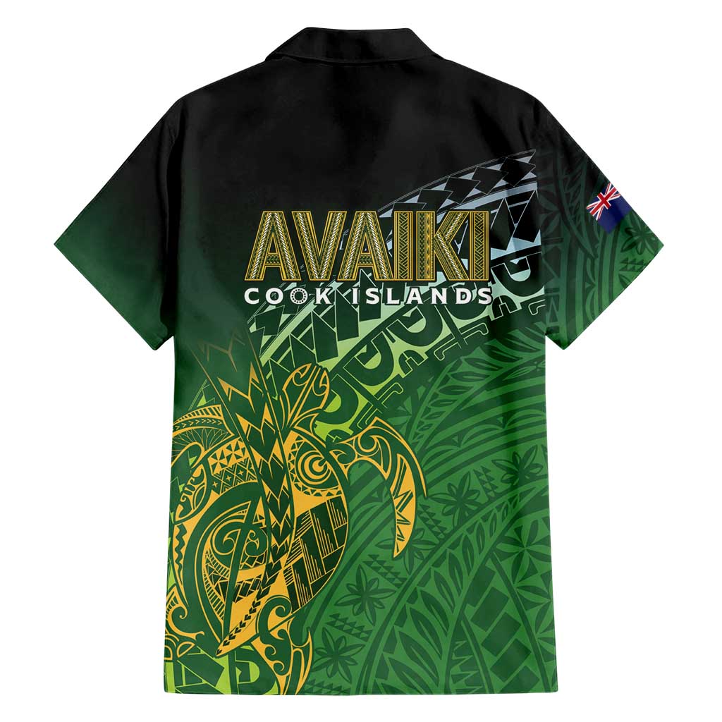 Cook Islands Rugby Kuki Avaiki Hawaiian Shirt Tribal Turtle - Polynesian Pride