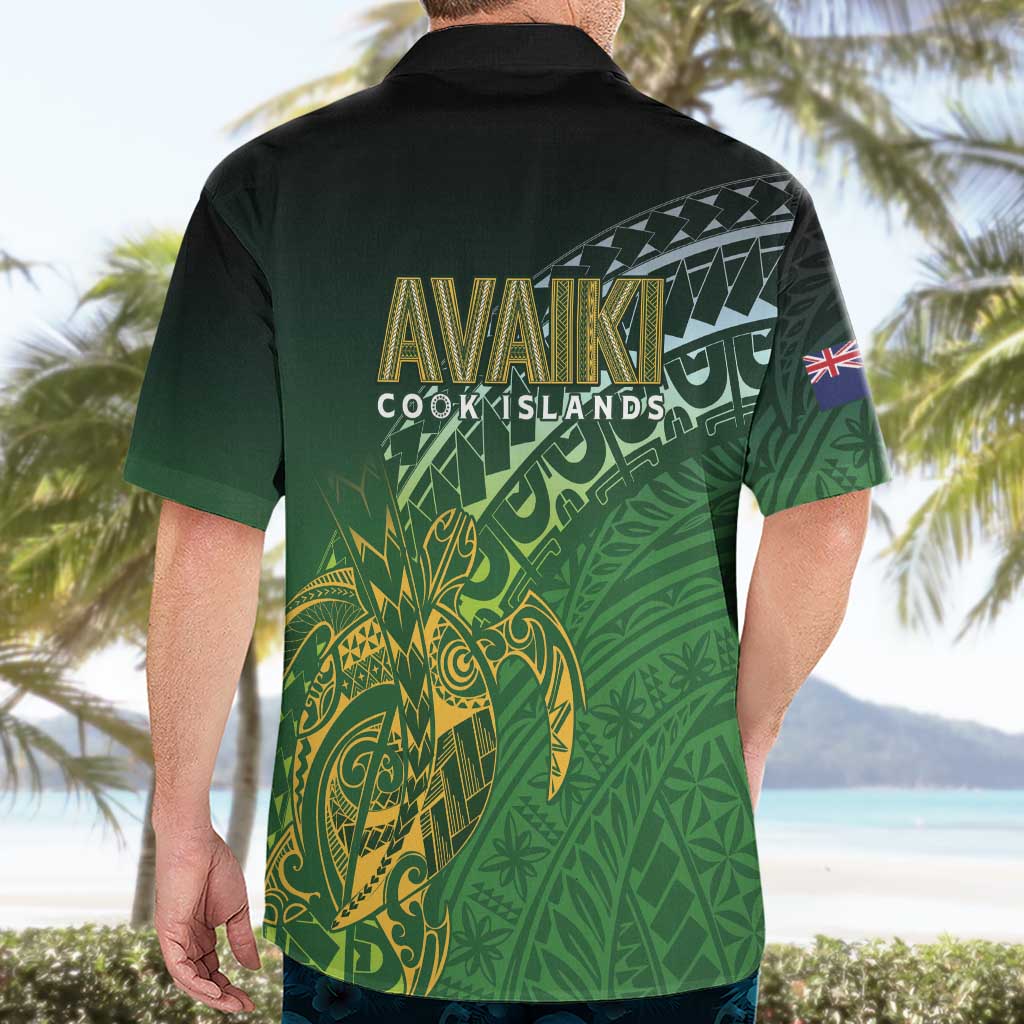 Cook Islands Rugby Kuki Avaiki Hawaiian Shirt Tribal Turtle - Polynesian Pride