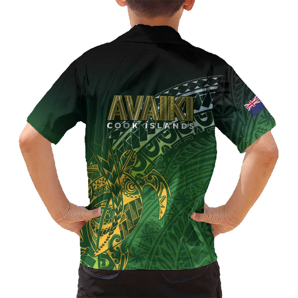 Cook Islands Rugby Kuki Avaiki Hawaiian Shirt Tribal Turtle - Polynesian Pride
