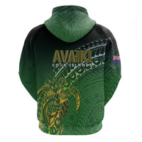 Cook Islands Rugby Kuki Avaiki Hoodie Tribal Turtle - Polynesian Pride