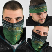 Cook Islands Rugby Kuki Avaiki Neck Gaiter Tribal Turtle - Polynesian Pride