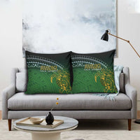 Cook Islands Rugby Kuki Avaiki Pillow Cover Tribal Turtle LT7 - Polynesian Pride