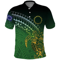 Cook Islands Rugby Kuki Avaiki Polo Shirt Tribal Turtle - Polynesian Pride