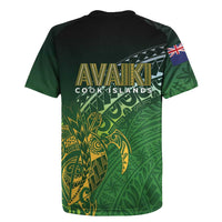 Cook Islands Rugby Kuki Avaiki Rugby Jersey Tribal Turtle - Polynesian Pride