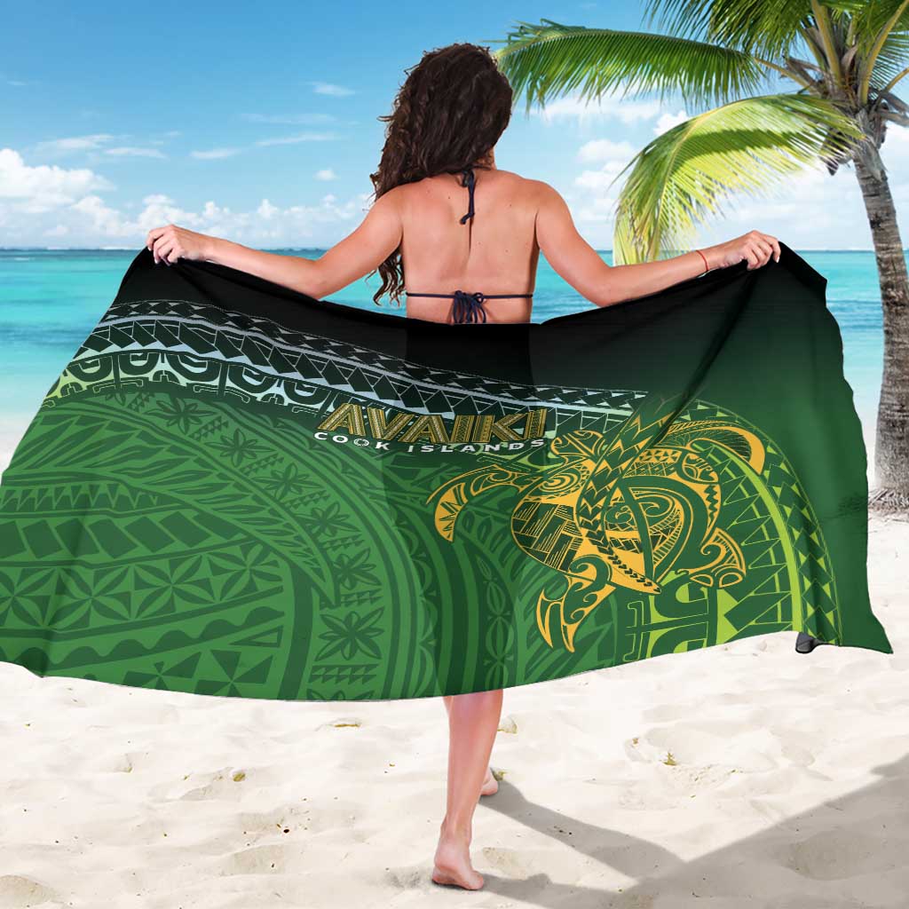 Cook Islands Rugby Kuki Avaiki Sarong Tribal Turtle - Polynesian Pride