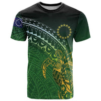 Cook Islands Rugby Kuki Avaiki T Shirt Tribal Turtle - Polynesian Pride