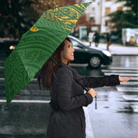 Cook Islands Rugby Kuki Avaiki Umbrella Tribal Turtle - Polynesian Pride