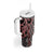 Maori Taniko Patterns Tumbler With Handle Brown Patiki Motifs Mix Whakairo Ngaru