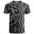 Maori Taniko Patterns T Shirt Black Patiki Motifs Mix Whakairo Ngaru