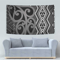 Maori Taniko Patterns Tapestry Black Patiki Motifs Mix Whakairo Ngaru
