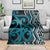 Maori Taniko Patterns Blanket Azure Patiki Motifs Mix Whakairo Ngaru