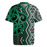 Maori Taniko Patterns Rugby Jersey Pounamu Patiki Motifs Mix Whakairo Ngaru