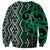 Maori Taniko Patterns Sweatshirt Pounamu Patiki Motifs Mix Whakairo Ngaru