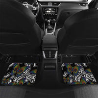 Aotearoa Takatapui Pride Car Mats Rainbow Butterfly - Free To Love