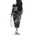 Aotearoa Takatapui Pride Family Matching Off The Shoulder Long Sleeve Dress and Hawaiian Shirt Rainbow Butterfly - Free To Love