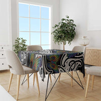 Aotearoa Takatapui Pride Tablecloth Rainbow Butterfly - Free To Love