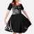 New Zealand Darts Personalised Family Matching Mermaid Dress and Hawaiian Shirt Silver Fern Dynamic