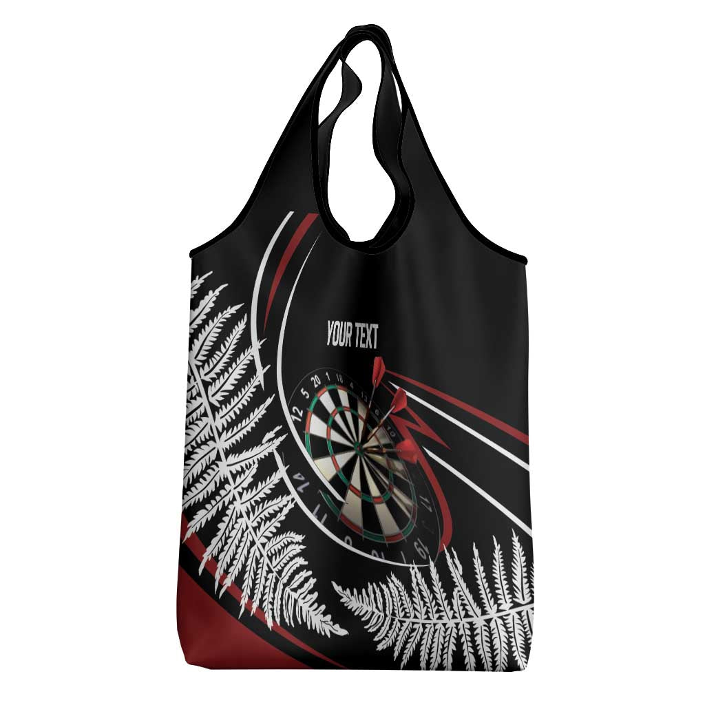 New Zealand Darts Personalised Grocery Bag Silver Fern Dynamic