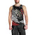 New Zealand Darts Personalised Men Tank Top Silver Fern Dynamic