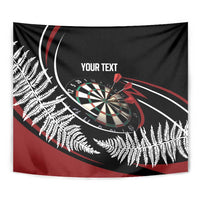 New Zealand Darts Personalised Tapestry Silver Fern Dynamic LT7 - Polynesian Pride