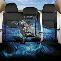 Maori Matariki Te Araroa Paikea Starry Back Car Seat Cover Tangaroa Whakatauki LT7 One Size Black - Polynesian Pride
