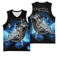 Maori Matariki Te Araroa Paikea Starry Basketball Jersey Tangaroa Whakatauki LT7 - Polynesian Pride